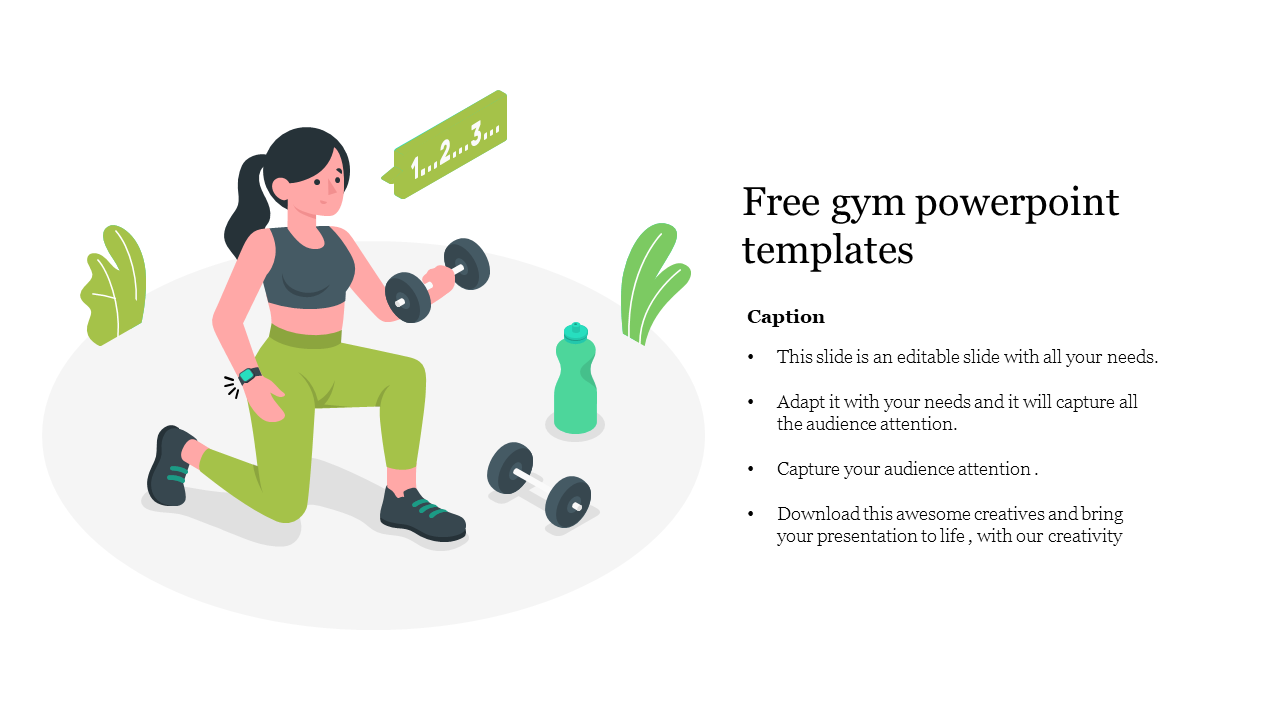 Free - Free Gym PowerPoint Templates Presentation and Google Slides